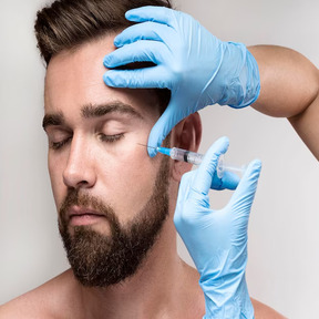 portrait-man-being-injected-his-face_23-2148696597