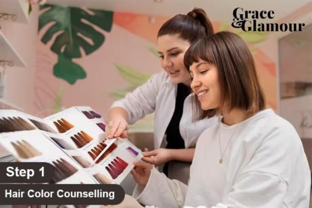 hair color counselling